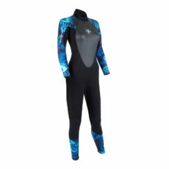 Devant -AQUALUNG Ventes AQUALUNG HYDROFLEX 3mm combinaison de plongee femme SU77 1