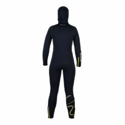 Devant -AQUALUNG Ventes AQUALUNG WAVE combinaison de plongee avec cagoule 6mm fe 1