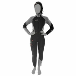 Devant 6 MARES FLEXA EVO Combinaison Femme De Plongée Sous Marine 7 Mm