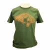 L'ARAIGNEE T-Shirt Poisson SAINT PIERRE Vert/orange